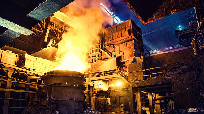 verweist auf: Die Daten der Plattform für Abwärme (PfA) auf einen Blick Eine Stahlwerkstatt (verweist auf: Die Daten der Plattform für Abwärme (PfA) auf einen Blick)